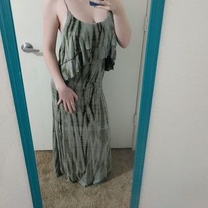 Maxi tie dye dress